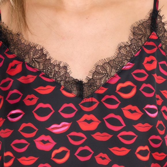 molly bracken black pj set Valentine’s Day - Picture 4 of 9